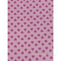 Polyester hege kwaliteit fluwelen printe stof foar bekleding